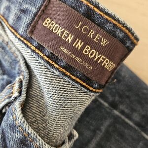 J. Crew Indigo Boyfriend Jeans